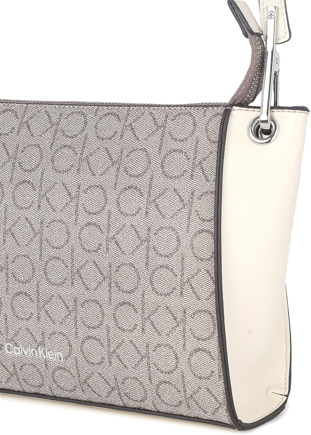 Calvin Klein Reyna crossbody bag featuring a stylish logo design and sleek leather accents