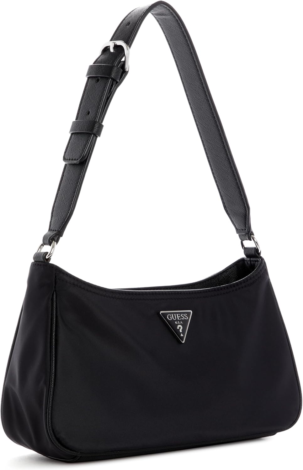 GUESS Little Bay crossbody bag women in sleek black design with adjustable shoulder strap