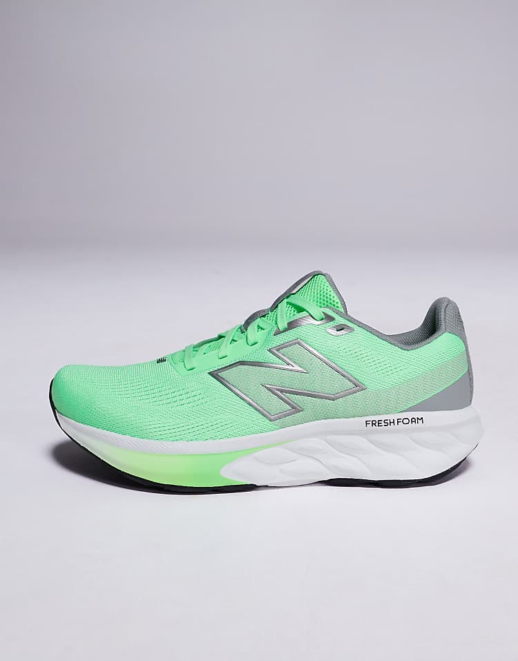 Modan Online New Balance 520 running shoes in green with gray accents and Fresh Foam sole for men
