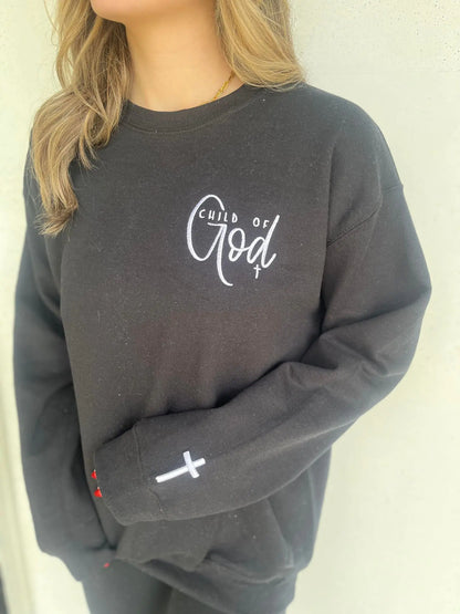 Child of God Black Sweatshirt