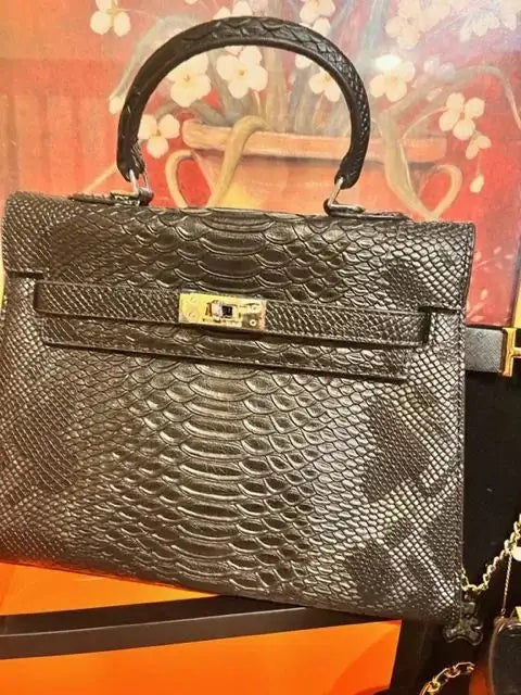 Lux Design Crocodile Medium Bags