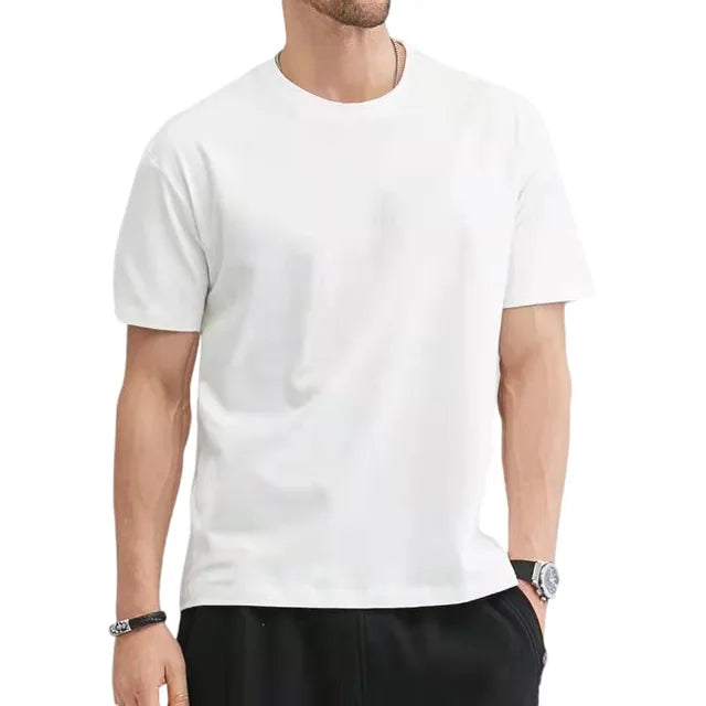 T-Shirt For Men Summer Cotton Tops