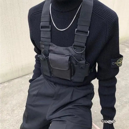 Tactical Hip Hop Streetwear Vest