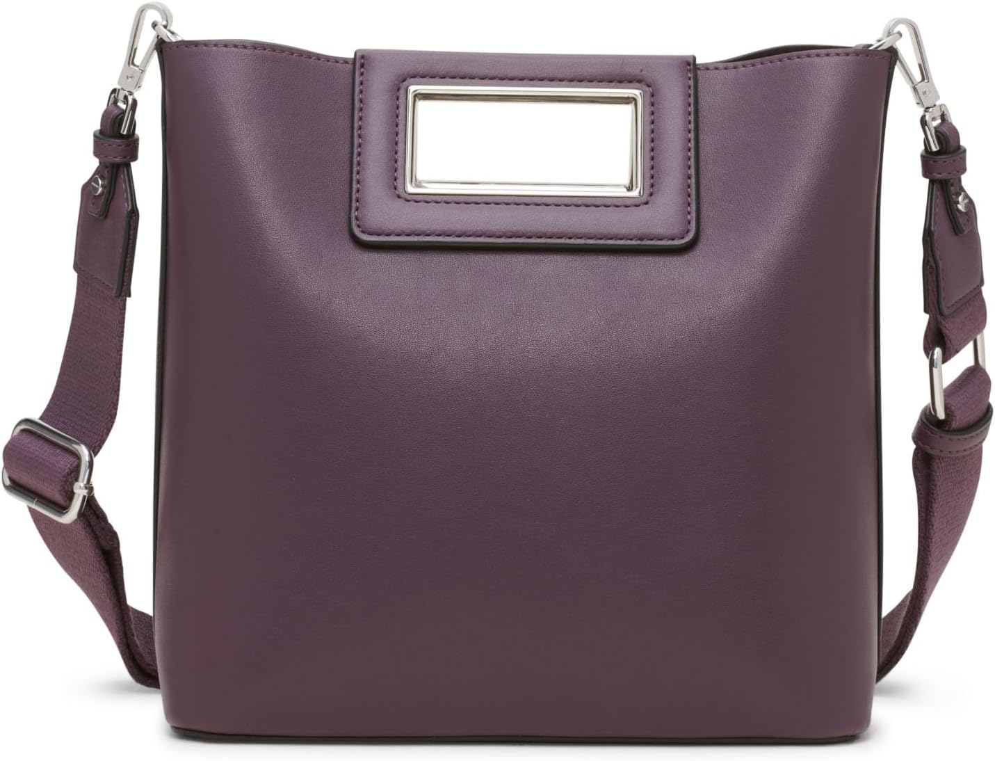 Calvin Klein crossbody bag in purple with adjustable strap and sleek design for everyday use