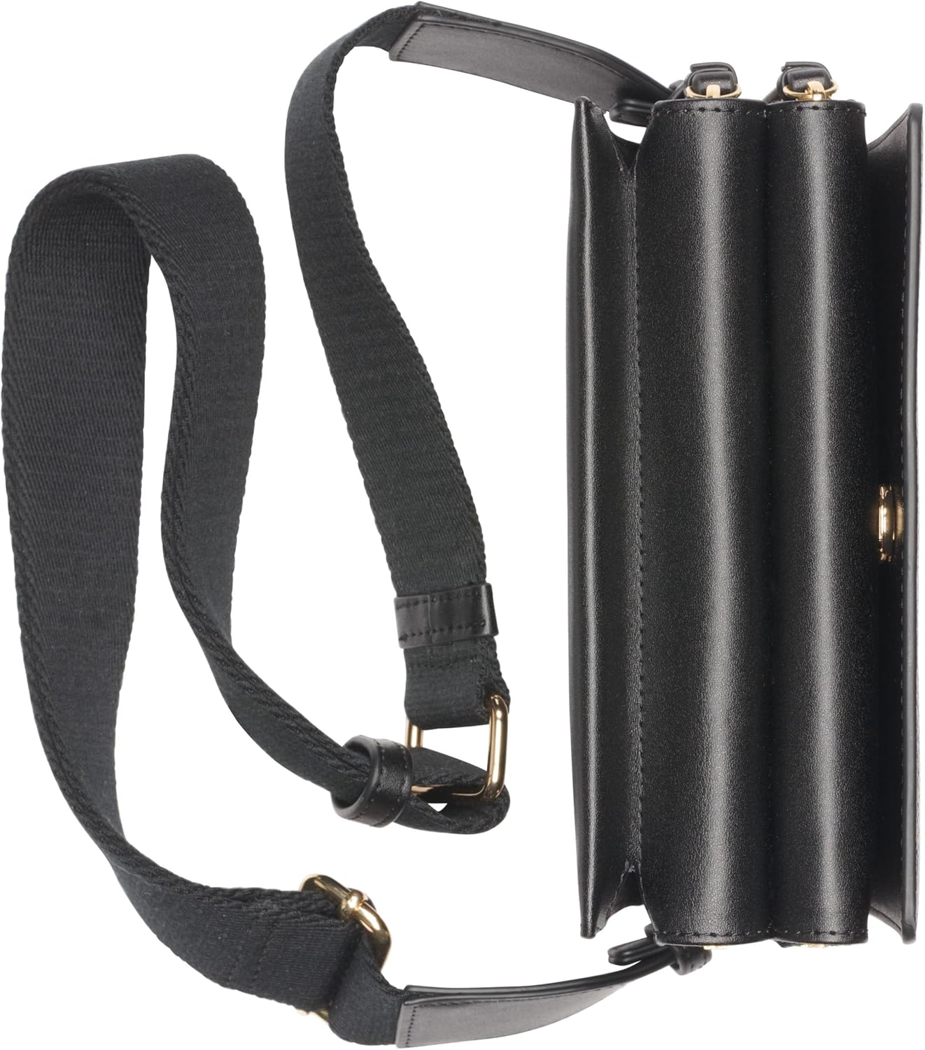 Calvin Klein Millie crossbody bag in black with adjustable strap and sleek design