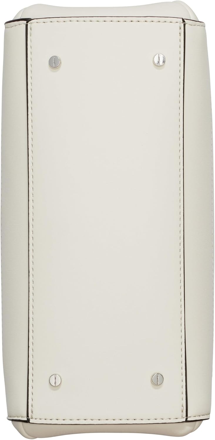 Calvin Klein triple compartment crossbody bag with durable base for stability and style