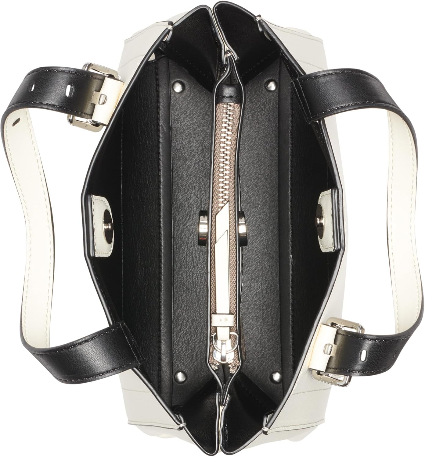 Calvin Klein triple compartment crossbody bag with spacious interior and stylish design