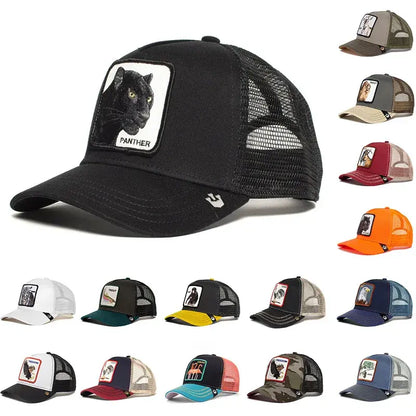 Animal Embroidery Baseball Caps