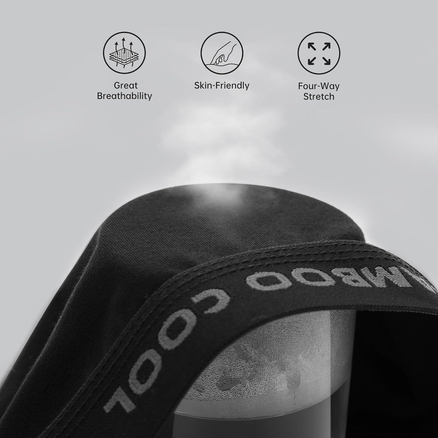 Modan Online men's bamboo boxer briefs with great breathability and four-way stretch for comfort