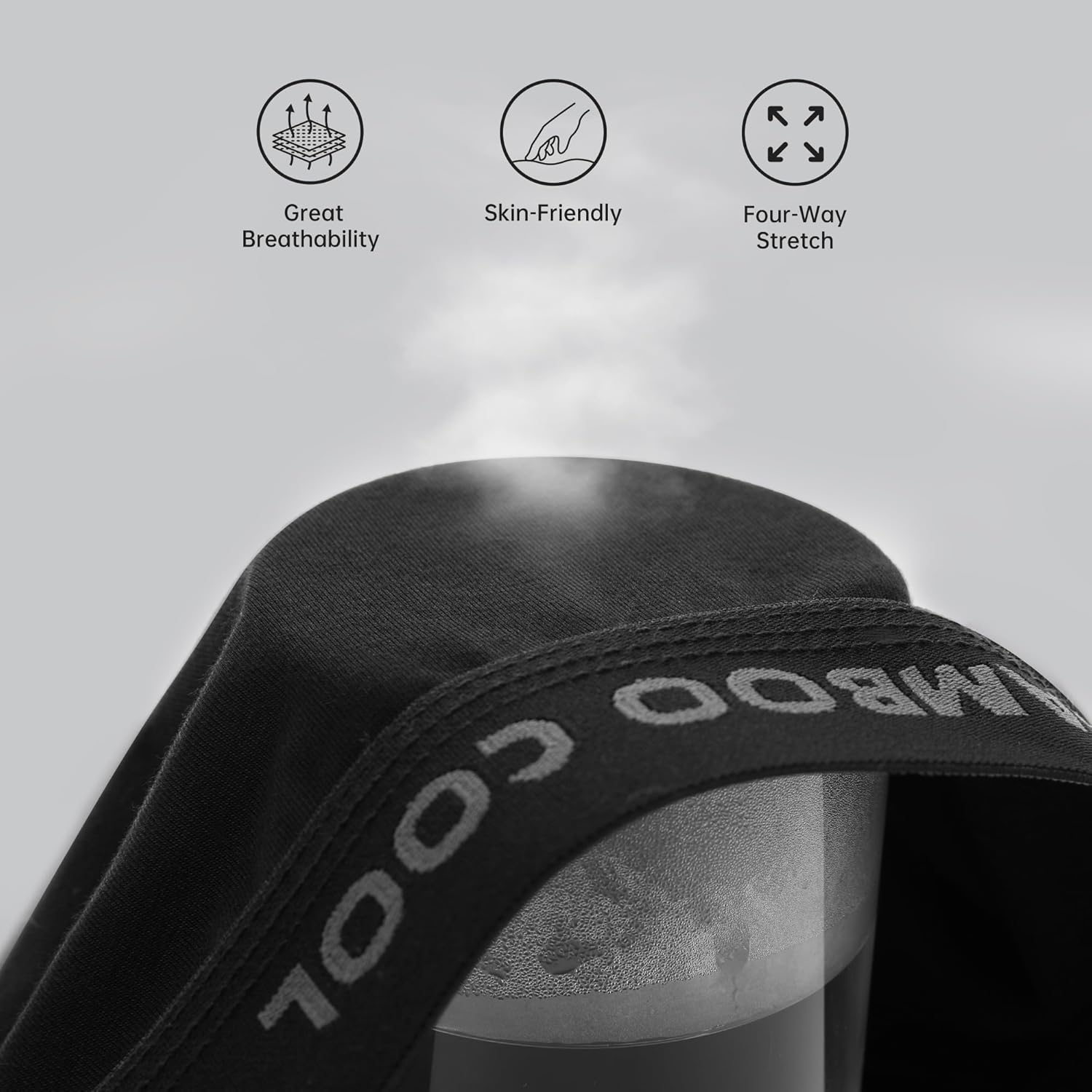 Modan Online men's bamboo boxer briefs with great breathability and four-way stretch for comfort