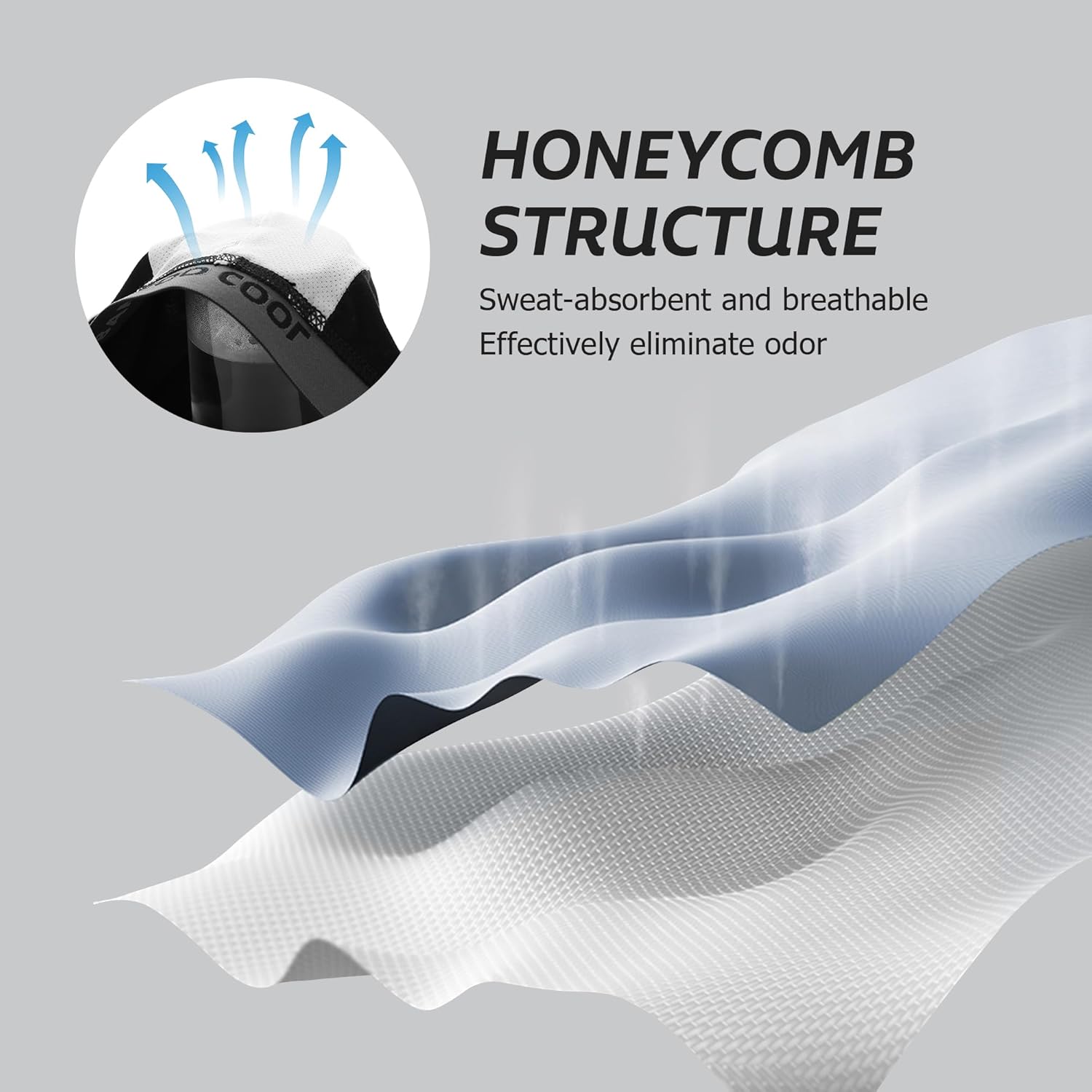 Modan Online men's bamboo boxer briefs with honeycomb structure for sweat absorption and odor elimination