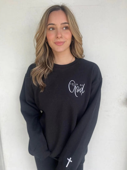 Child of God Black Sweatshirt