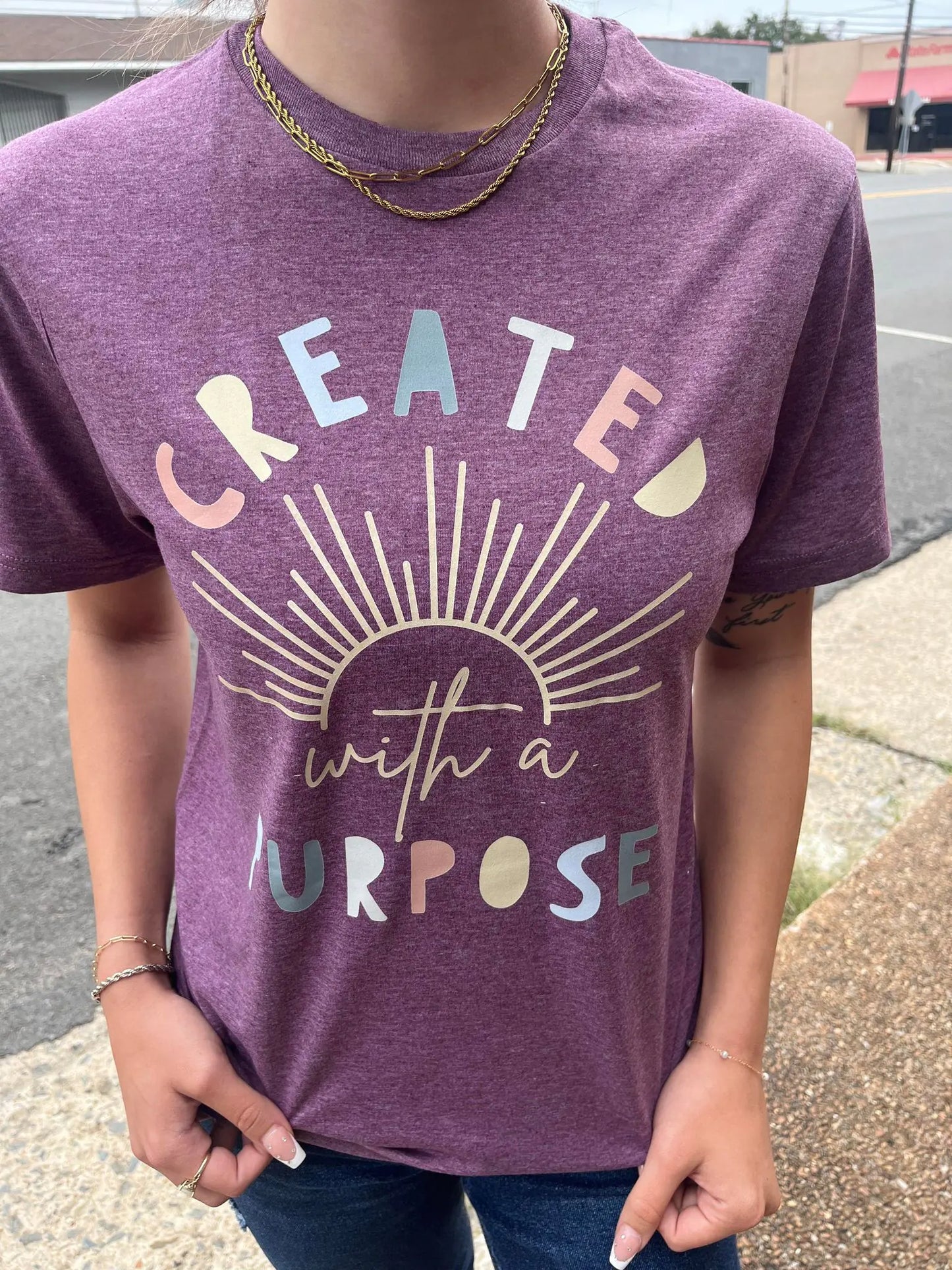 Created With A Purpose Tee